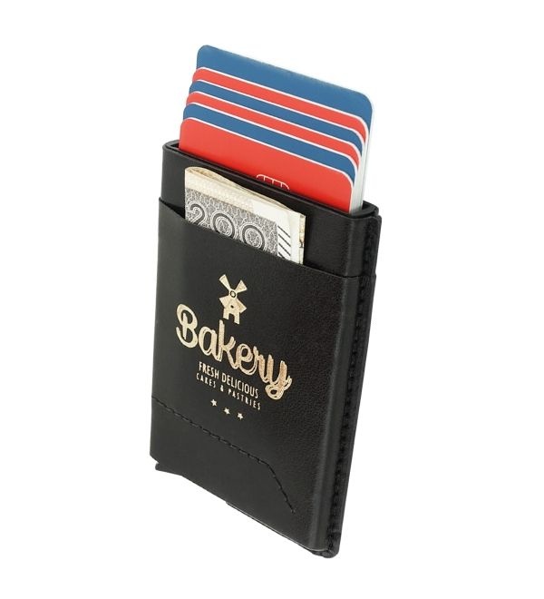 Logo trade promotional merchandise picture of: Card pocket RFID- 593119