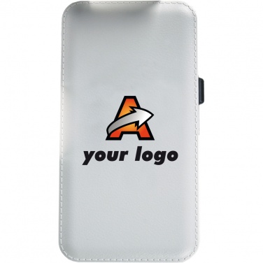 Logo trade advertising products picture of: Powerbank 9000 mAh ALL IN ONE, white