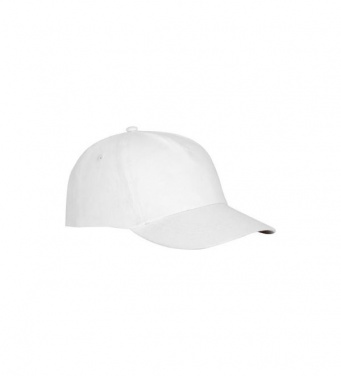 Logotrade promotional gift image of: Feniks 5 panel cap, white