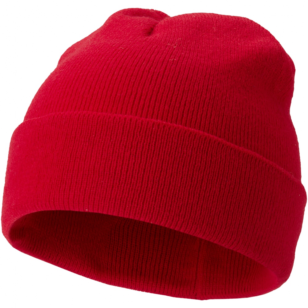 Logo trade promotional merchandise picture of: Irwin Beanie, red