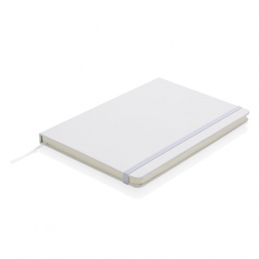 Logotrade promotional giveaways photo of: A5 Notebook & LED bookmark, white