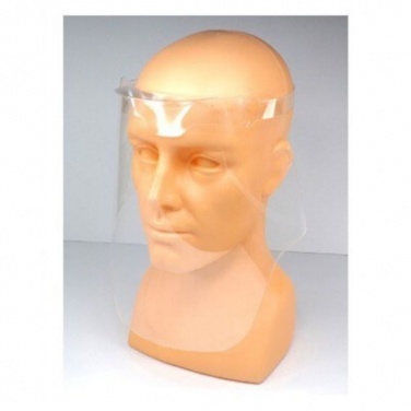 Logotrade corporate gift picture of: Safety visor Saturn, transparent