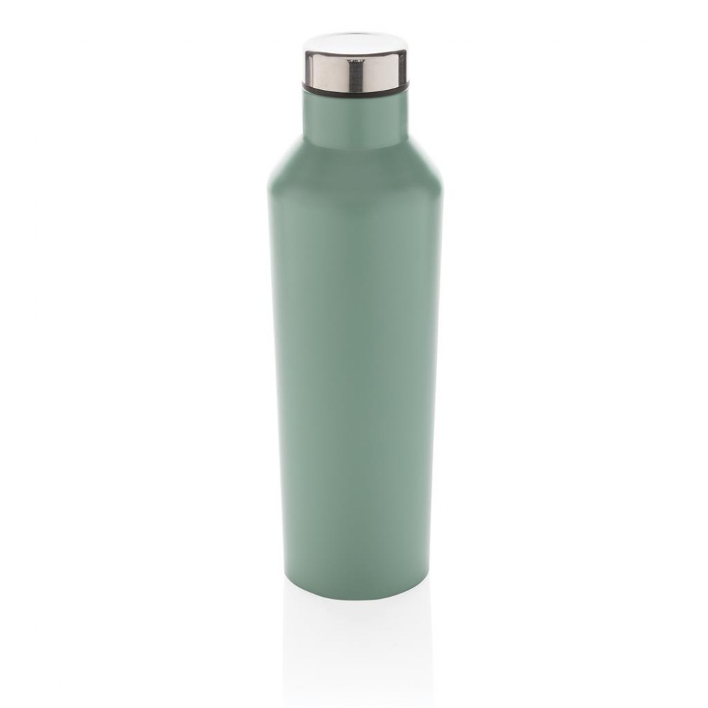 Logotrade business gift image of: Modern vacuum stainless steel water bottle, green