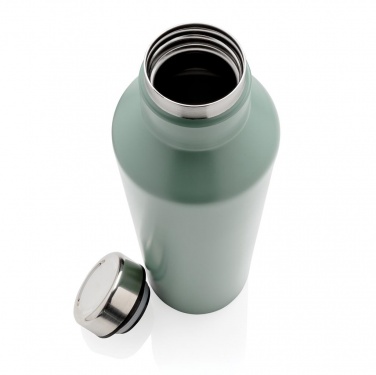 Logo trade promotional gifts image of: Modern vacuum stainless steel water bottle, green