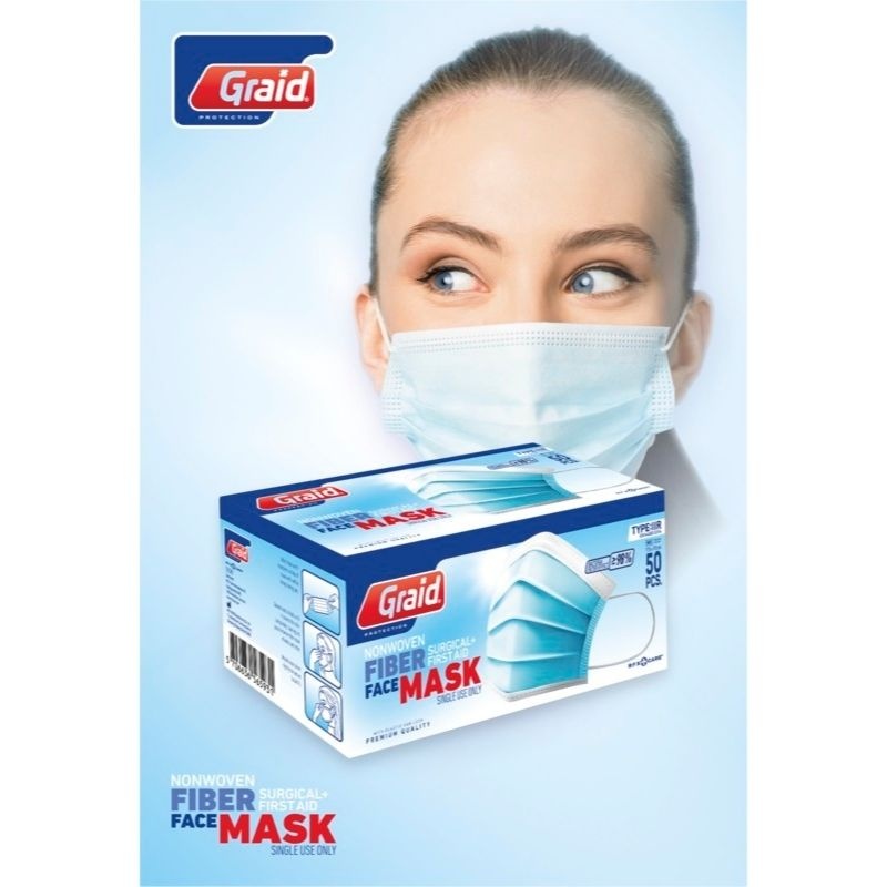 Logo trade promotional giveaways picture of: Medical Surgical mask Type IIR