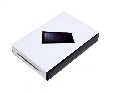 Logotrade promotional gift picture of: Powerbank, Helios, black-green