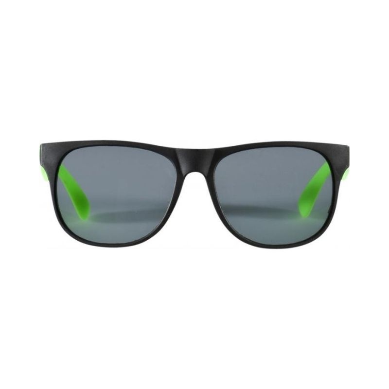 Logotrade promotional merchandise photo of: Retro sunglasses, neon green