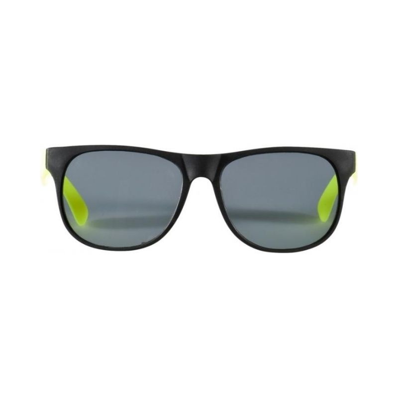 Logotrade promotional item picture of: Retro sunglasses, neon yellow