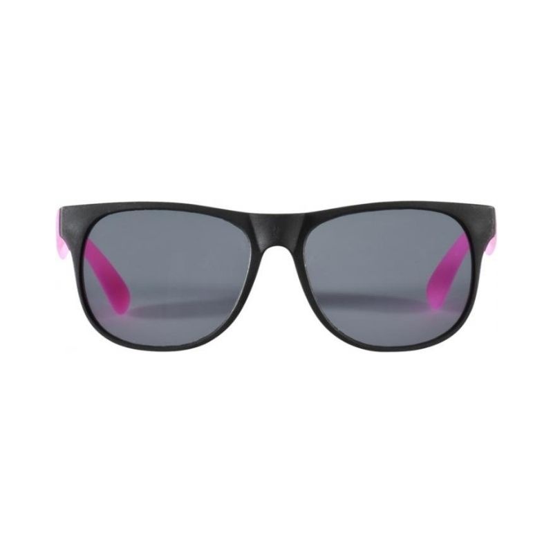 Logo trade promotional product photo of: Retro sunglasses, neon pink