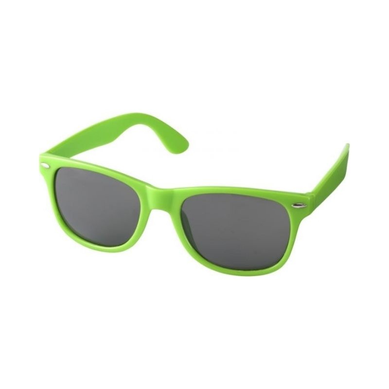 Logo trade advertising products picture of: Sun Ray Sunglasses, lime green