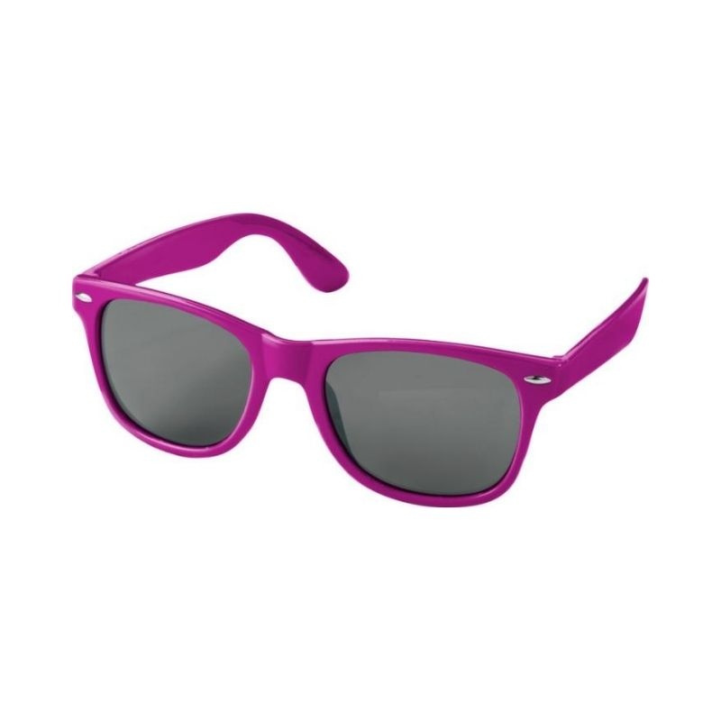 Logo trade promotional gifts image of: Sun Ray Sunglasses, magneta