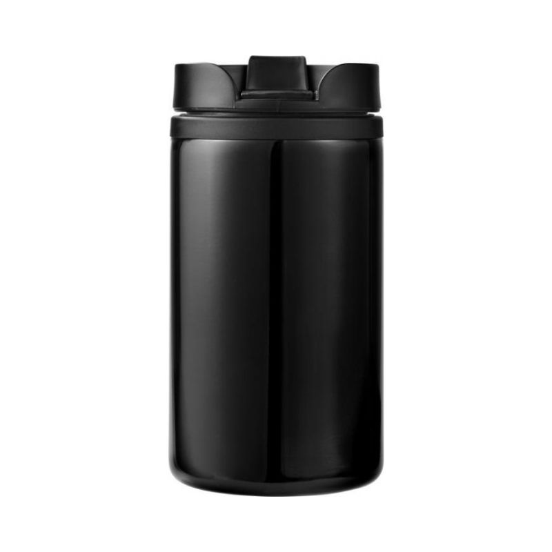 Logo trade promotional giveaways picture of: Mojave insulating tumbler, black