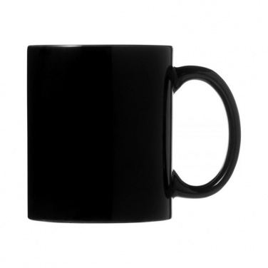 Logotrade promotional product picture of: Santos ceramic mug, black