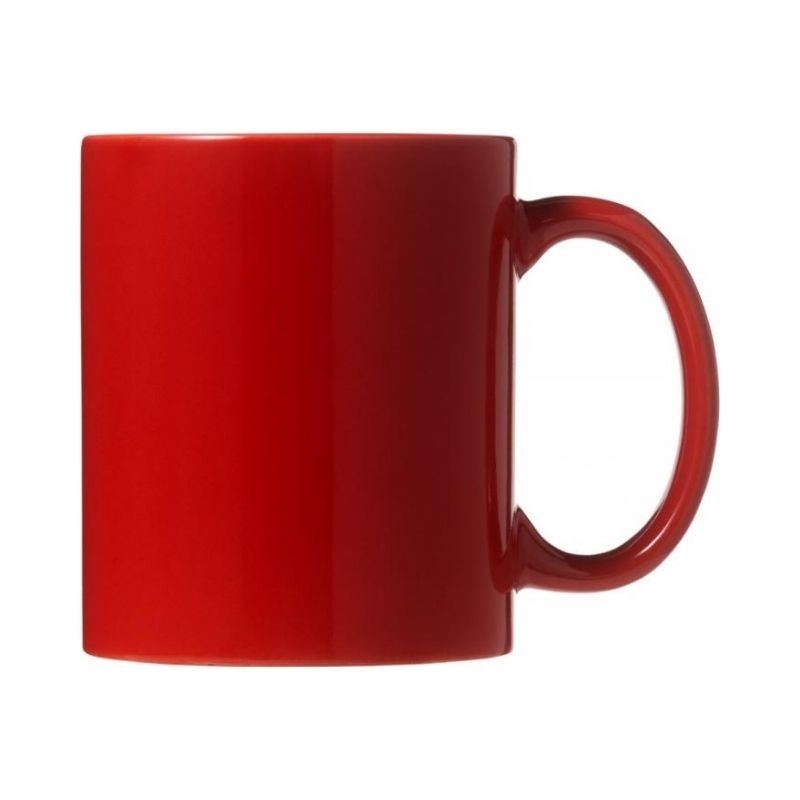 Logotrade advertising product picture of: Santos ceramic mug, red