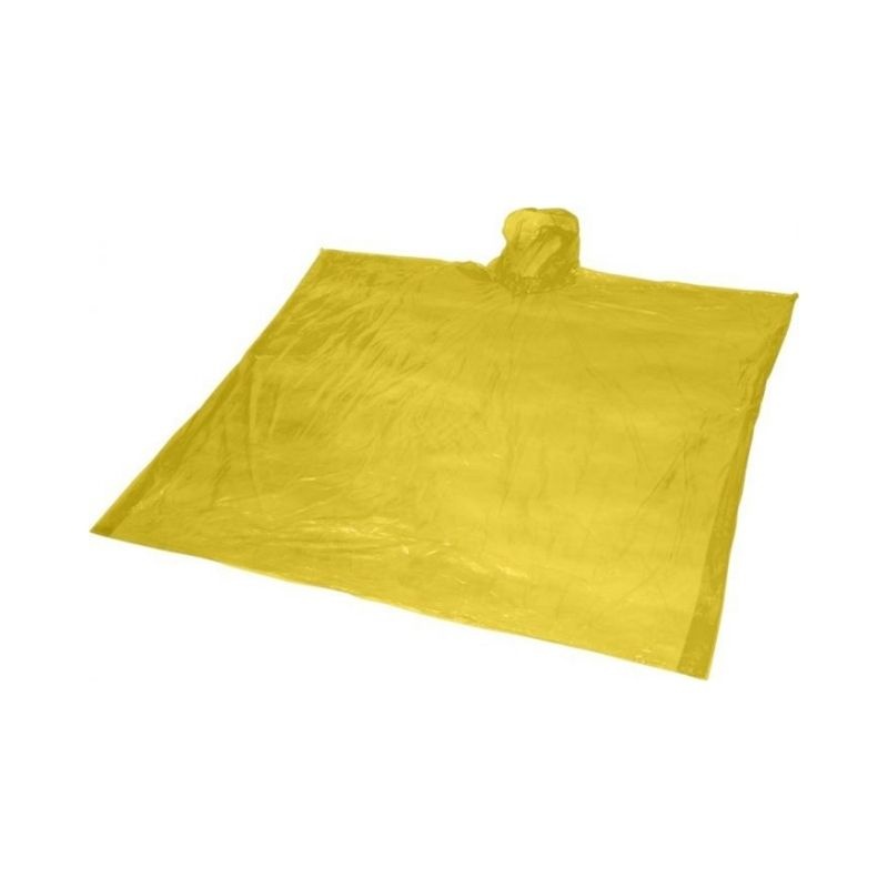 Logotrade promotional giveaway picture of: Ziva disposable rain poncho, yellow