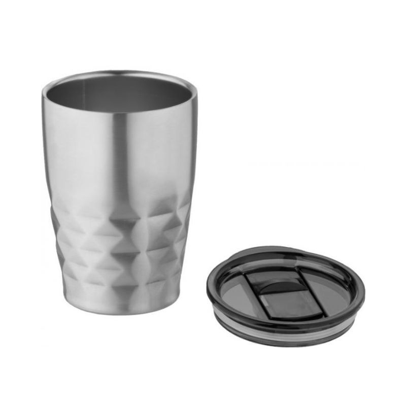 Logo trade promotional items picture of: Geo insulated tumbler, silver