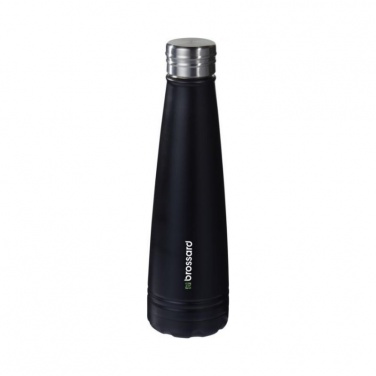 Logo trade promotional merchandise photo of: Duke vacuum insulated bottle, black