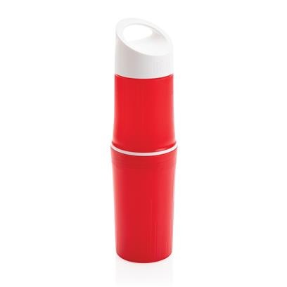Logo trade promotional products image of: BE O bottle, organic water bottle, red