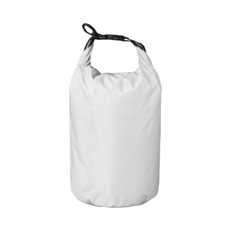Logotrade promotional merchandise photo of: Survivor roll-down waterproof outdoor bag 5 l, white