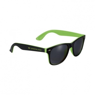 Logo trade promotional gift photo of: Sun Ray sunglasses, lime