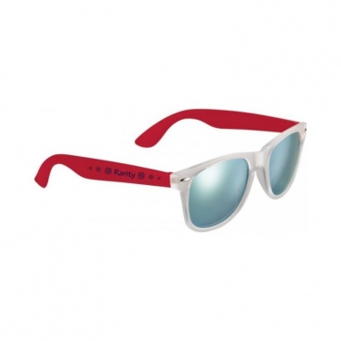 Logotrade corporate gift image of: Sun Ray Mirror sunglasses, red