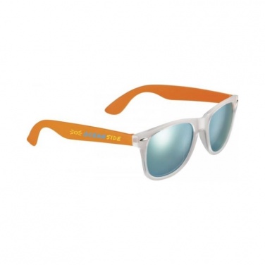 Logotrade promotional gift image of: Sun Ray Mirror sunglasses, orange