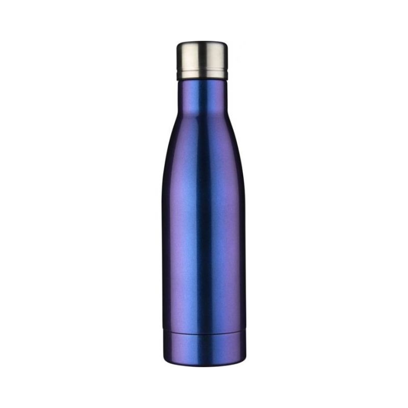 Logotrade advertising products photo of: Vasa Aurora copper vacuum insulated bottle, blue