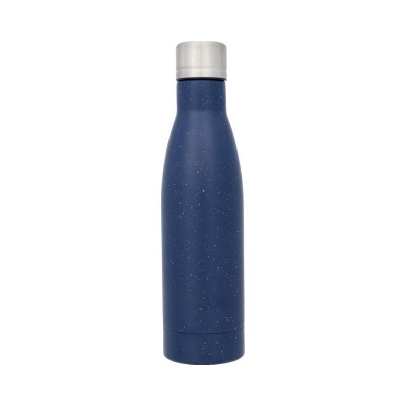 Logotrade promotional product picture of: Vasa speckled copper vacuum insulated bottle, blue
