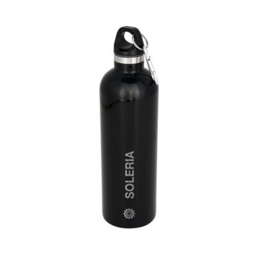 Logotrade promotional gifts photo of: Atlantic vacuum insulated bottle, black