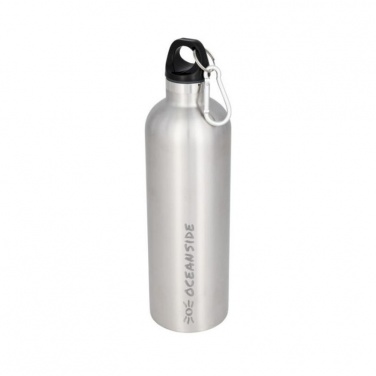 Logo trade corporate gift photo of: Atlantic vacuum insulated bottle, silver