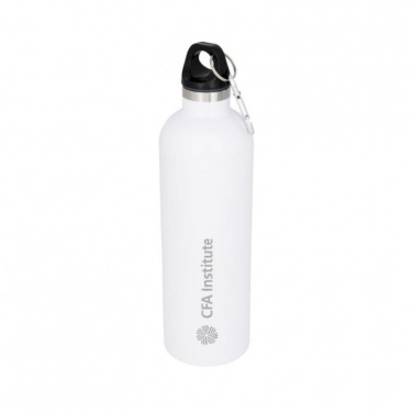 Logotrade promotional merchandise photo of: Atlantic vacuum insulated bottle, white