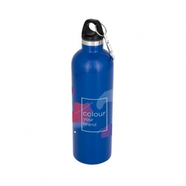 Logo trade promotional gifts picture of: Atlantic vacuum insulated bottle, blue
