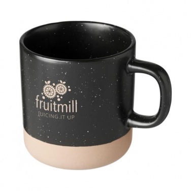 Logotrade promotional giveaway picture of: Pascal 360 ml ceramic mug, black
