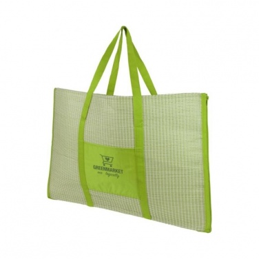Logotrade advertising products photo of: Bonbini foldable beach tote and mat, lime