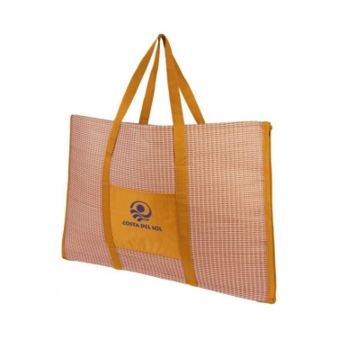 Logo trade corporate gifts picture of: Bonbini foldable beach tote and mat, orange