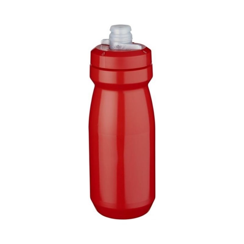 Logo trade promotional merchandise photo of: Podium 620 ml sport bottle, red