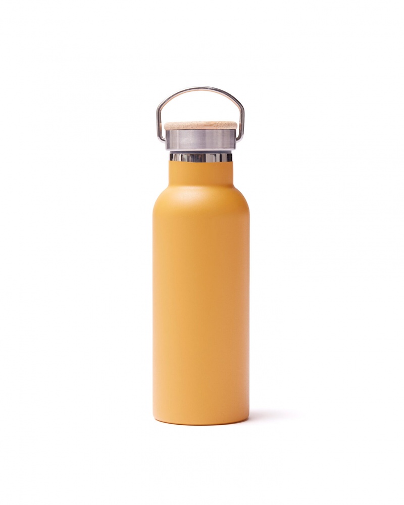 Logotrade business gift image of: Miles insulated bottle, yellow