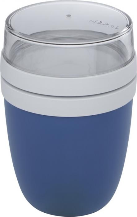 Logo trade promotional product photo of: Ellipse lunch pot, navy