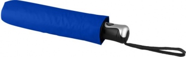 Logotrade promotional merchandise picture of: 21.5" Alex 3-section auto open and close umbrella, blue