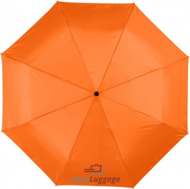 Logotrade business gift image of: 21.5" Alex 3-section auto open and close umbrella, orange