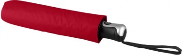 Logo trade advertising products picture of: 21.5" Alex 3-section auto open and close umbrella, red