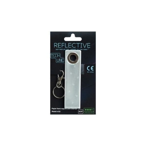 Logotrade promotional product image of: Soft reflector keychain