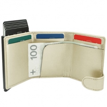 Logo trade promotional products picture of: RFID card holder Oxford, black