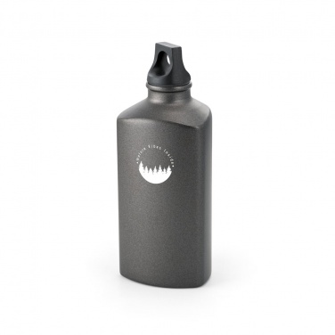 Logo trade promotional giveaways picture of: Sports bottle Slater 600 ml, dark grey