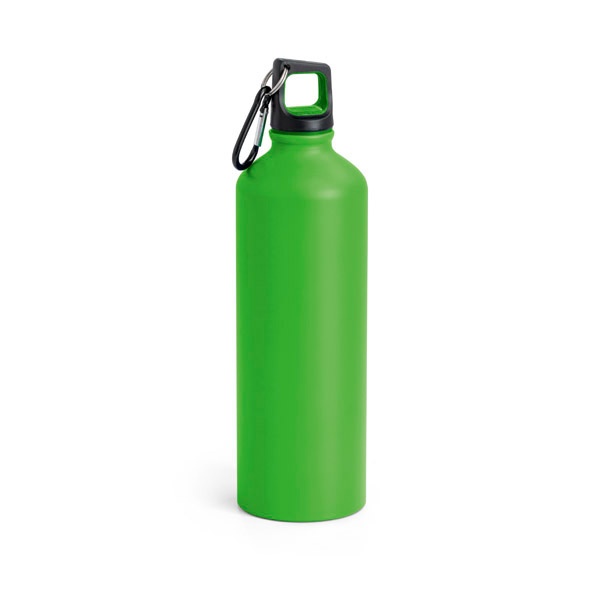 Logo trade promotional merchandise picture of: Sports bottle, 800 ml, green