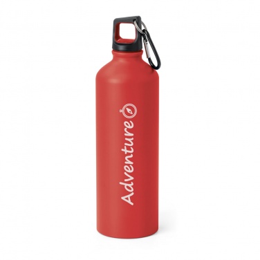 Logotrade promotional products photo of: Sports bottle, 800 ml, red