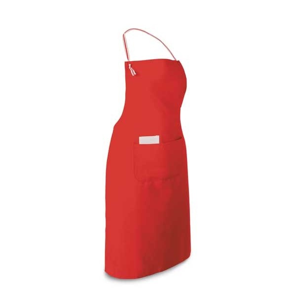 Logo trade promotional products picture of: Apron with 2 pockets, red