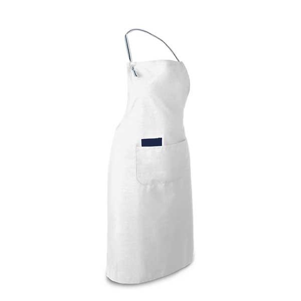 Logotrade promotional giveaway picture of: Apron with 2 pockets, white