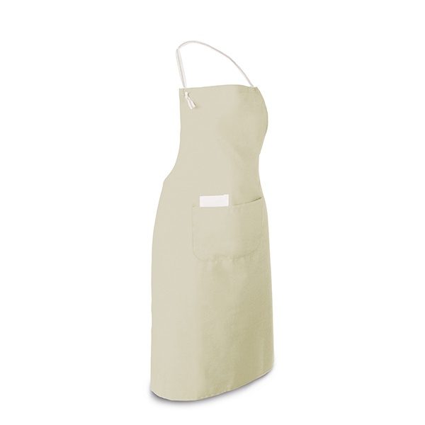 Logo trade promotional item photo of: Apron with 2 pockets, beige