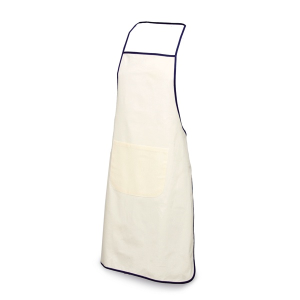 Logo trade promotional merchandise image of: Apron, blue/white